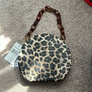 Cheetah print purse